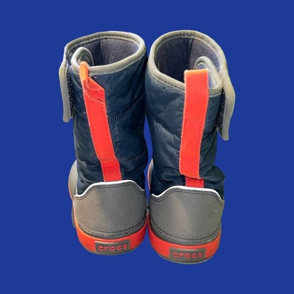 Little Kids The Crocs Lodgepoint Snow Boot Size C 12 - Picture 3 of 6